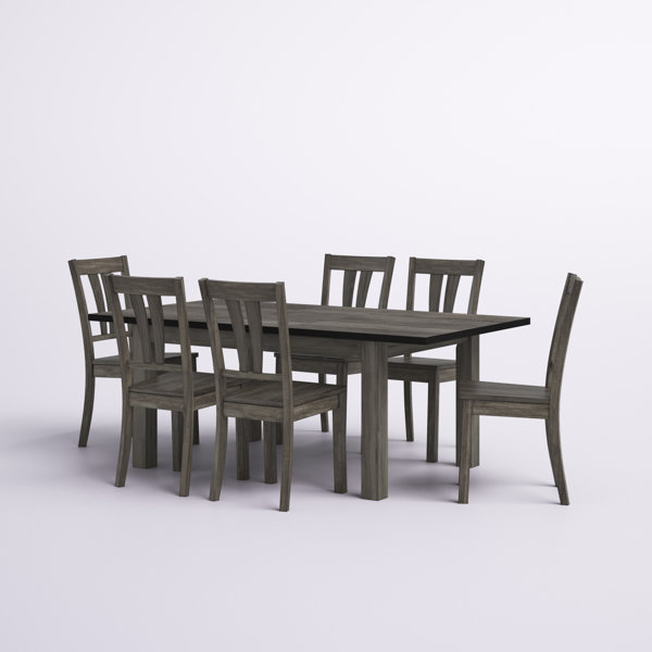Mistana™ Katarina Extendable Rubberwood Dining Set & Reviews Wayfair